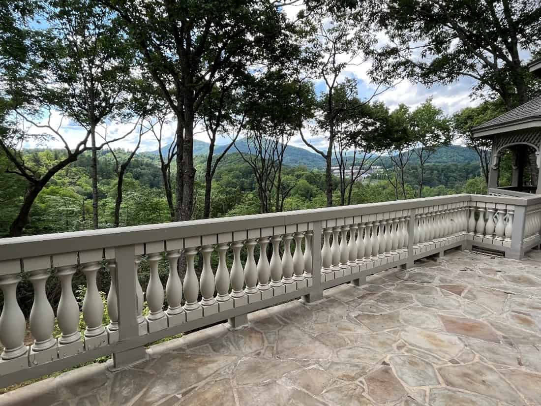 Mountain view from a property in Boone, NC